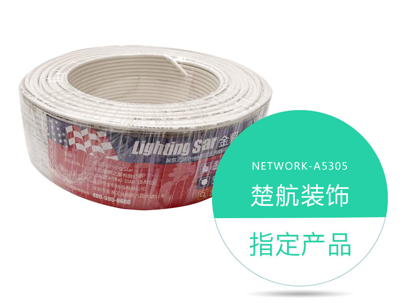 [电料] 美国金貂 NETWORK-A5305 电视线